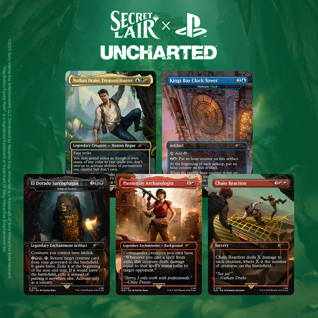 Secret Lair - PlayStation Edition X Uncharted