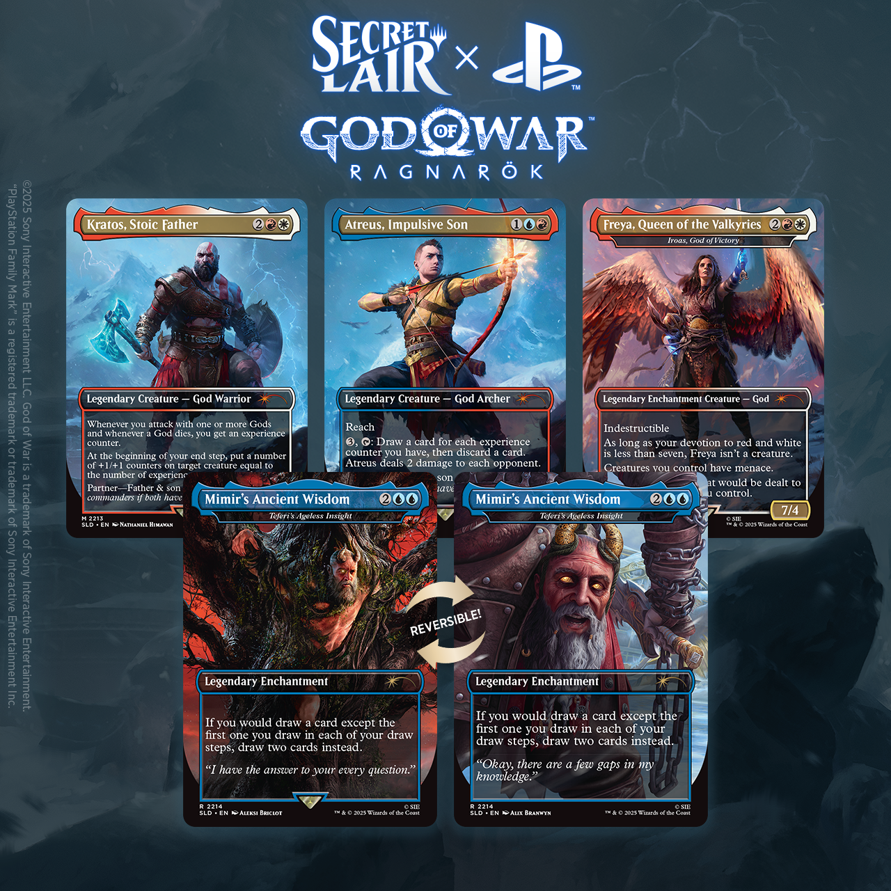 Secret Lair - PlayStation Edition X God of War norse
