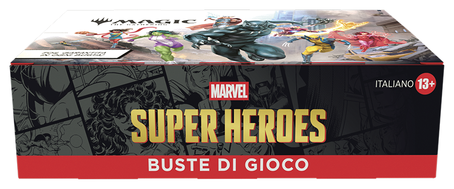 Magic: The Gathering® | Marvel Super Heroes – Play Booster Display