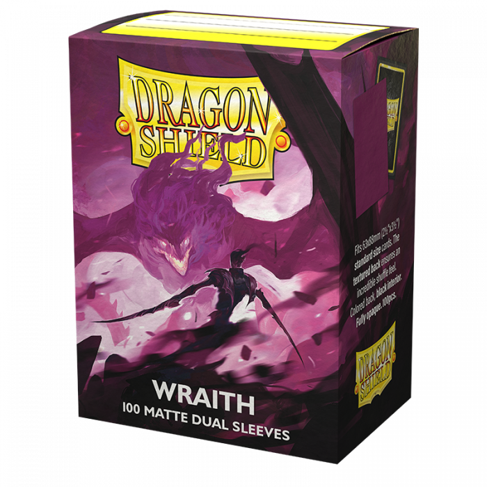 Dragon Shield Dual Matte Wraith 100 Bustine