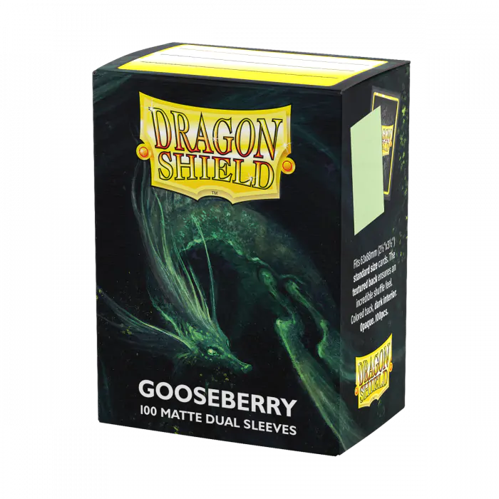 Dragon Shield Dual Matte Gooseberry 100 Bustine