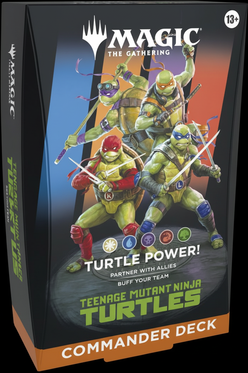 Commander Deck TMNT - Alta Risoluzione